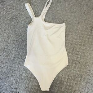 Abercrombie Asymmetrical Neckline Bodysuit
